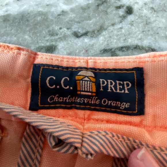 The Charlottesville Orange Shorts by Country Club Prep Size 34 (Q1) - Picture 6 of 7